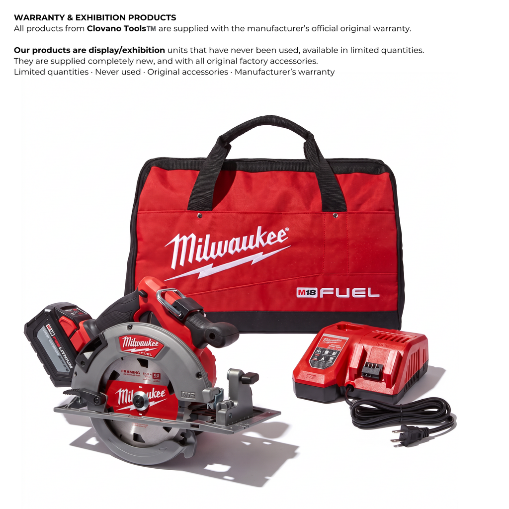 Milwaukee M18 FUEL 7-1/4-inch with a REDLITHIUM FORGE Battery
