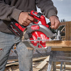 Milwaukee M18 FUEL 7-1/4-inch with a REDLITHIUM FORGE Battery