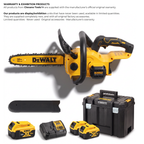 DeWalt Battery Cordless Chainsaw DCMCS565P1-QW | 18V 5Ah – Complete Kit