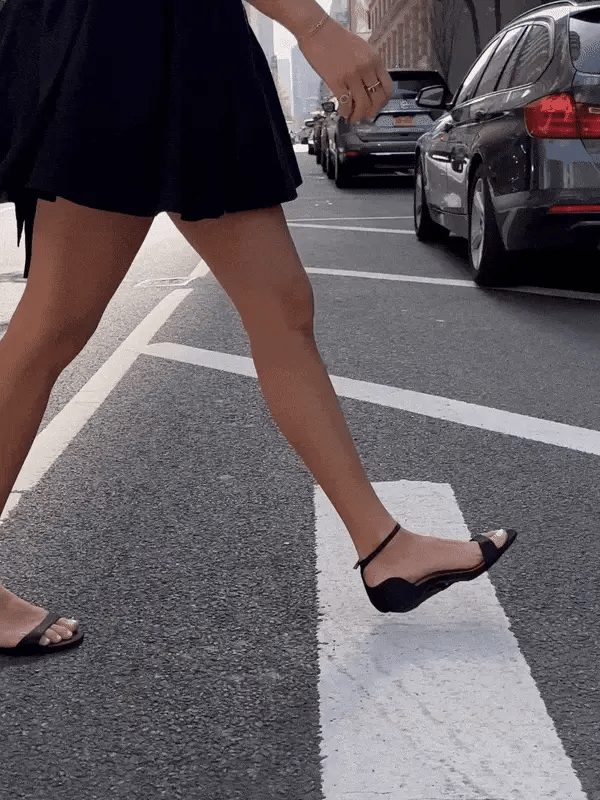 Editor Sandals in Black
