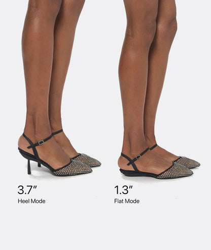 Everyday Heel in Crystal