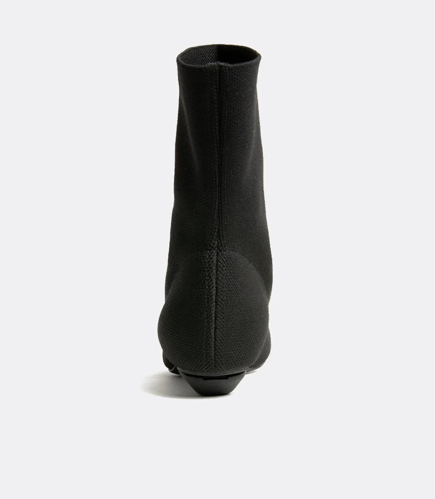 Knit Boots in Black