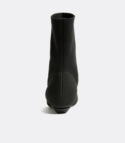 Knit Boots in Black