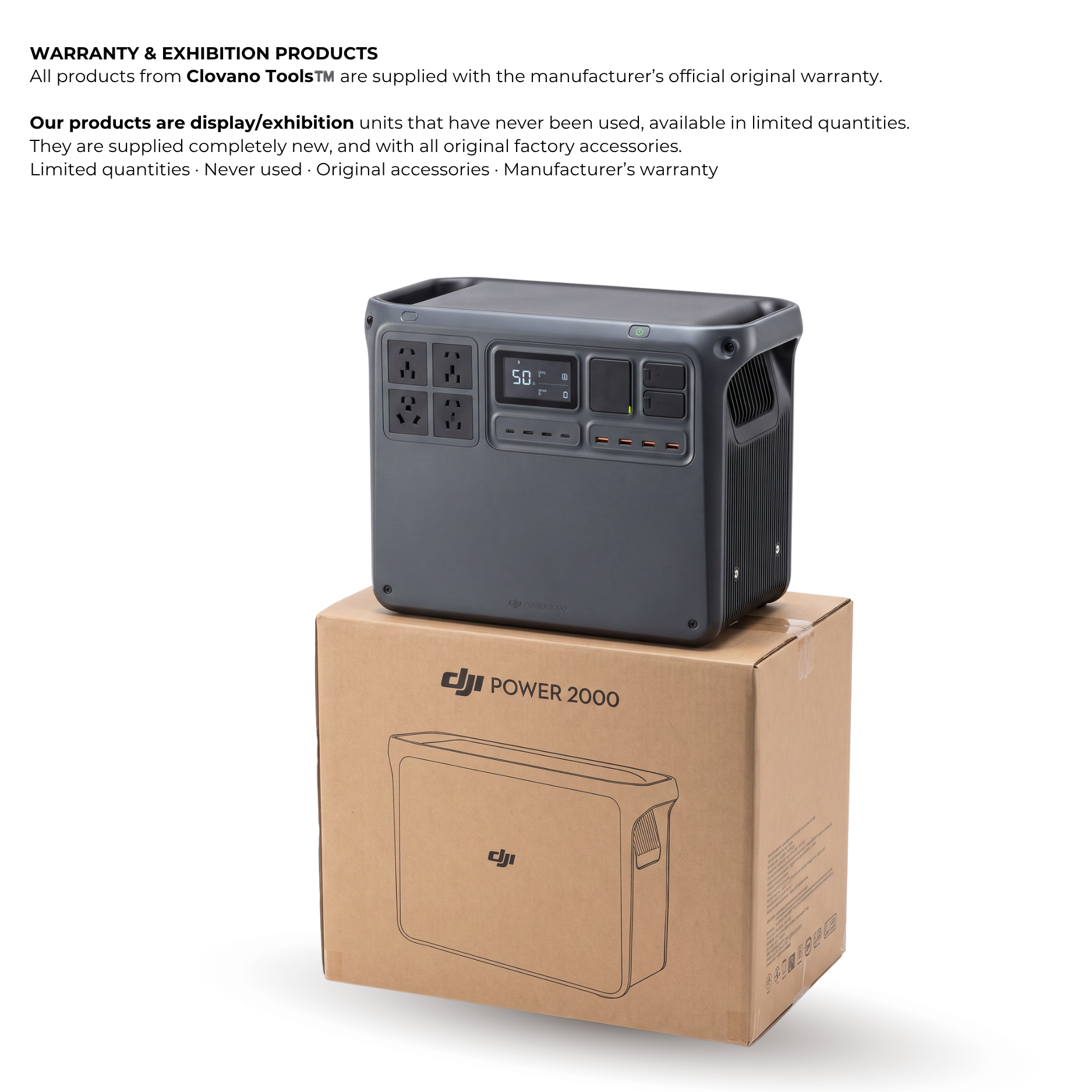 DJI Power 2000w Portable Power Station
