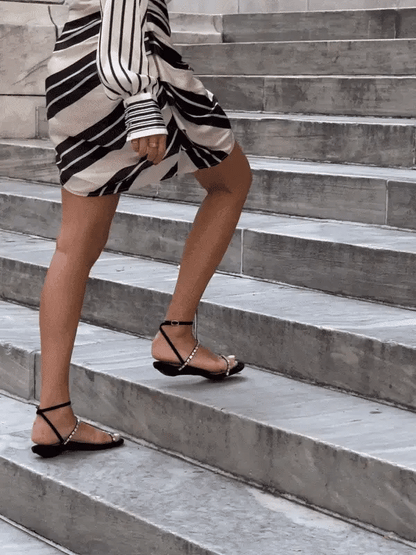 Marina Sandals in Black