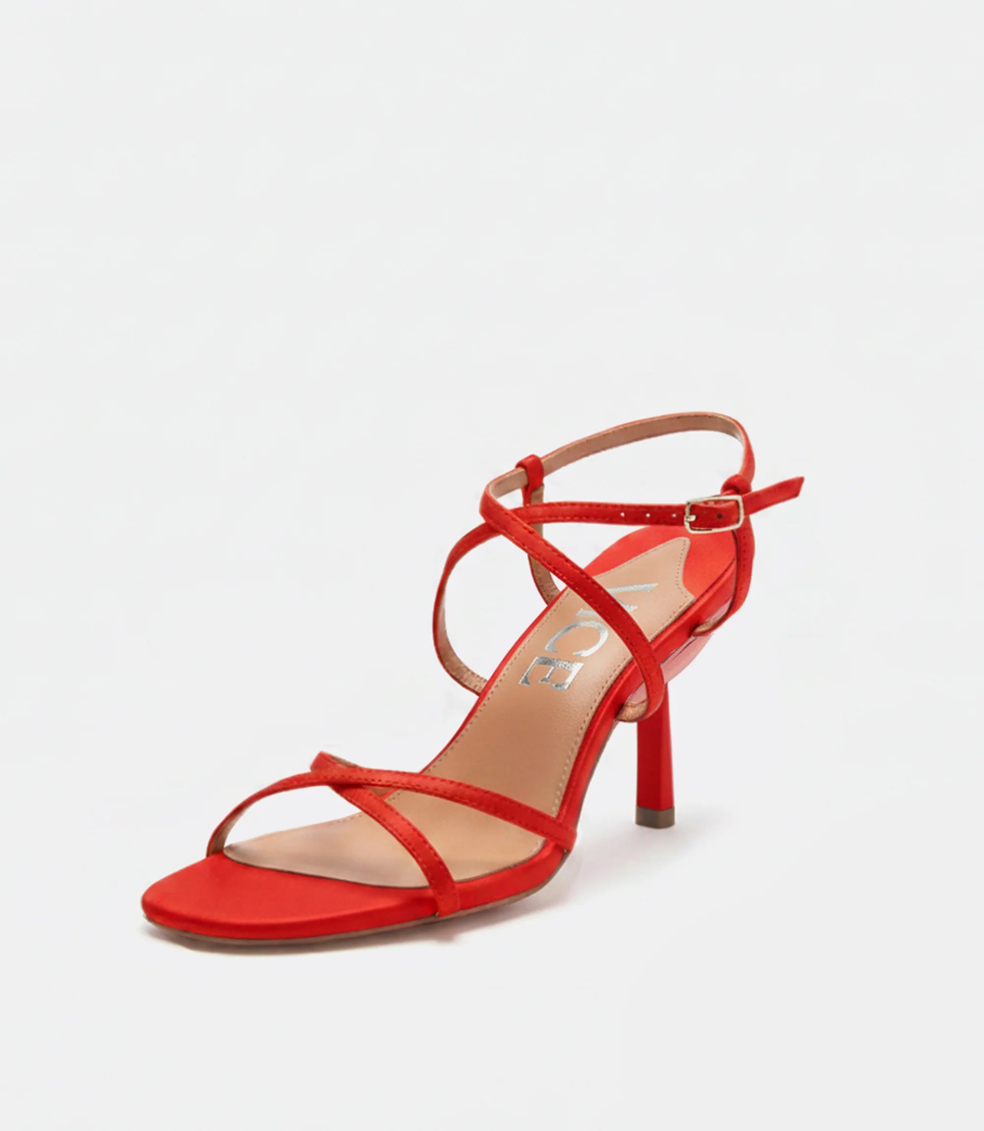 Strappy Sandals in Red